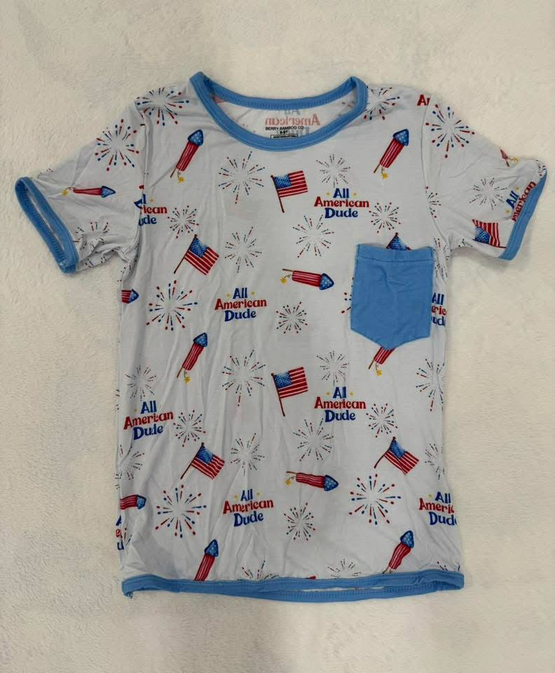 American Dude Pocket Tee