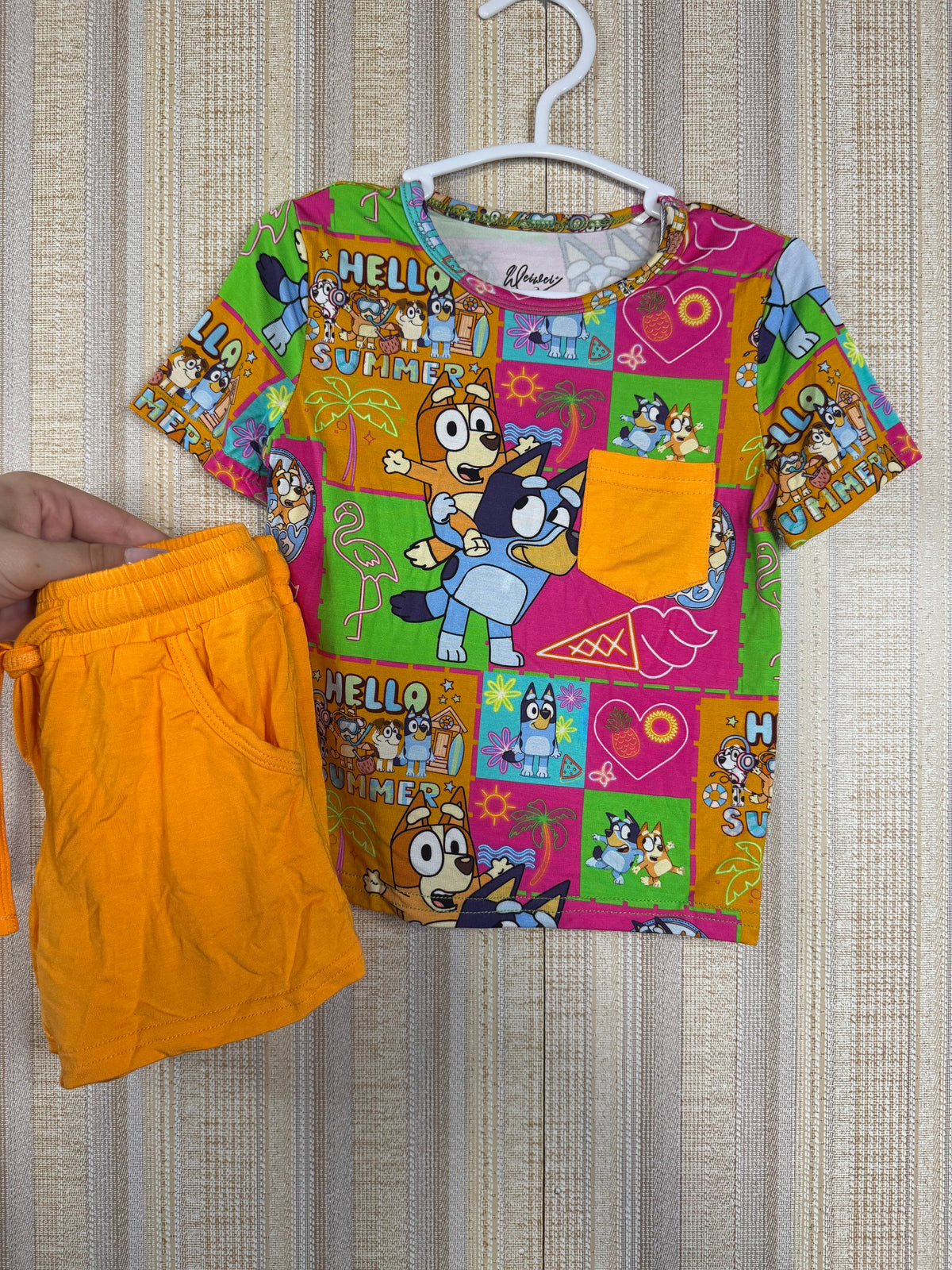 Heeler Summer Shorts Set