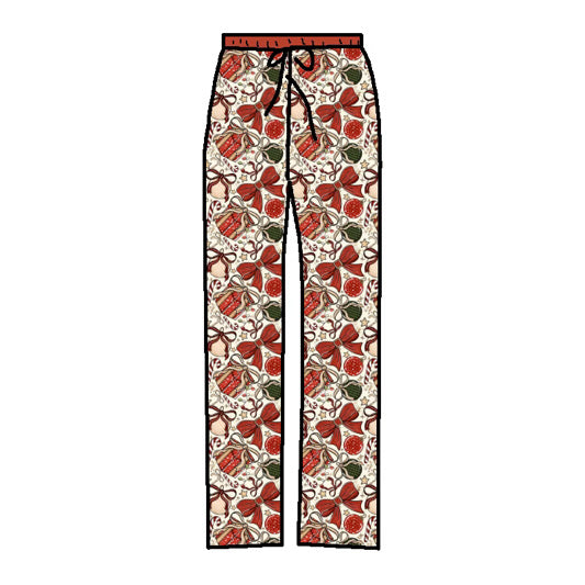 Coquette Christmas Adult Pants