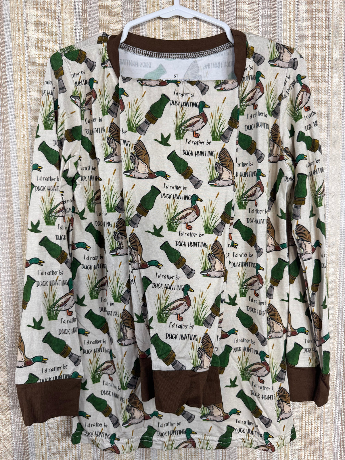 I’d Rather be Duck Hunting 2pc Set