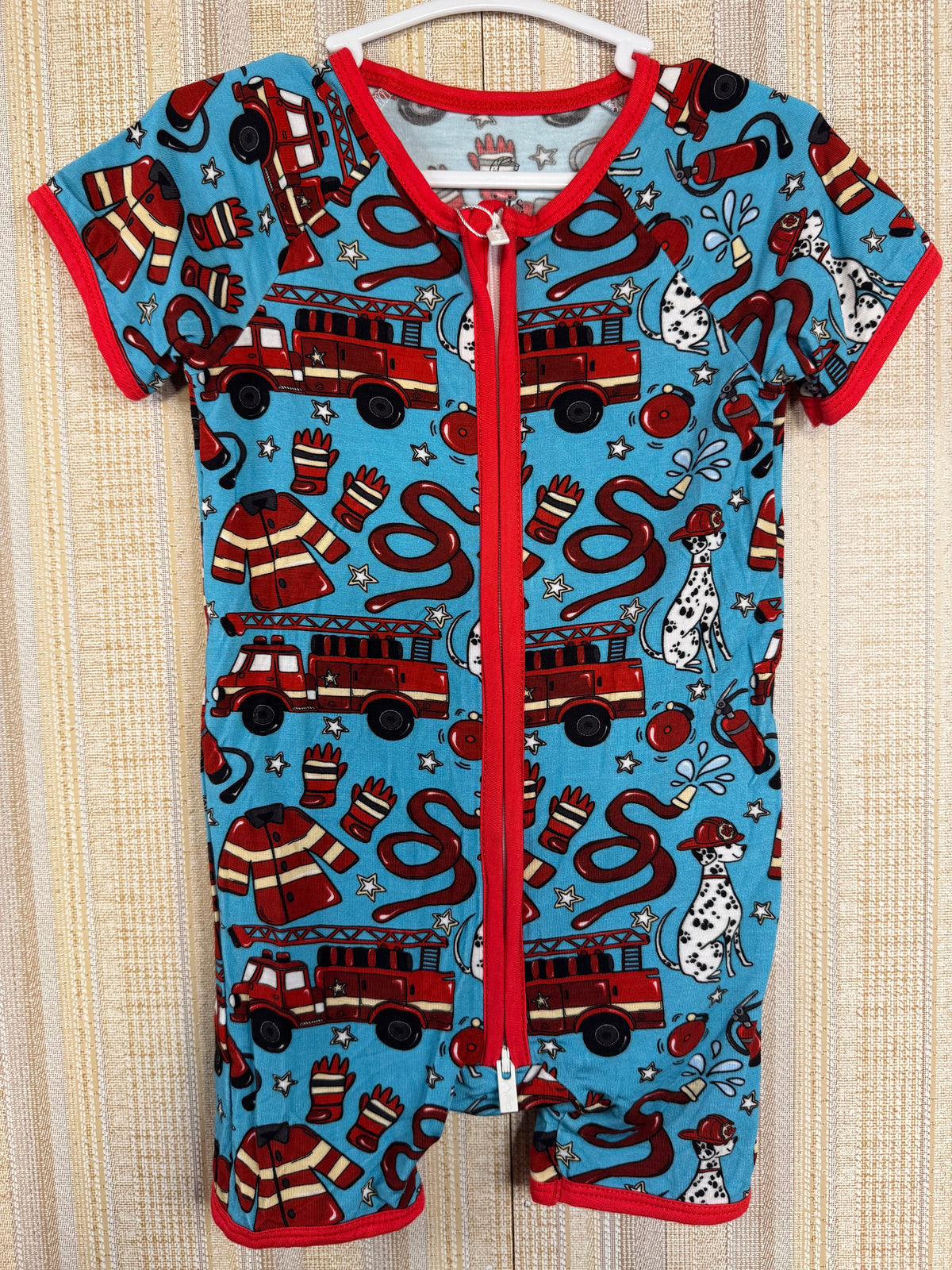 Fire Trucks Shortie