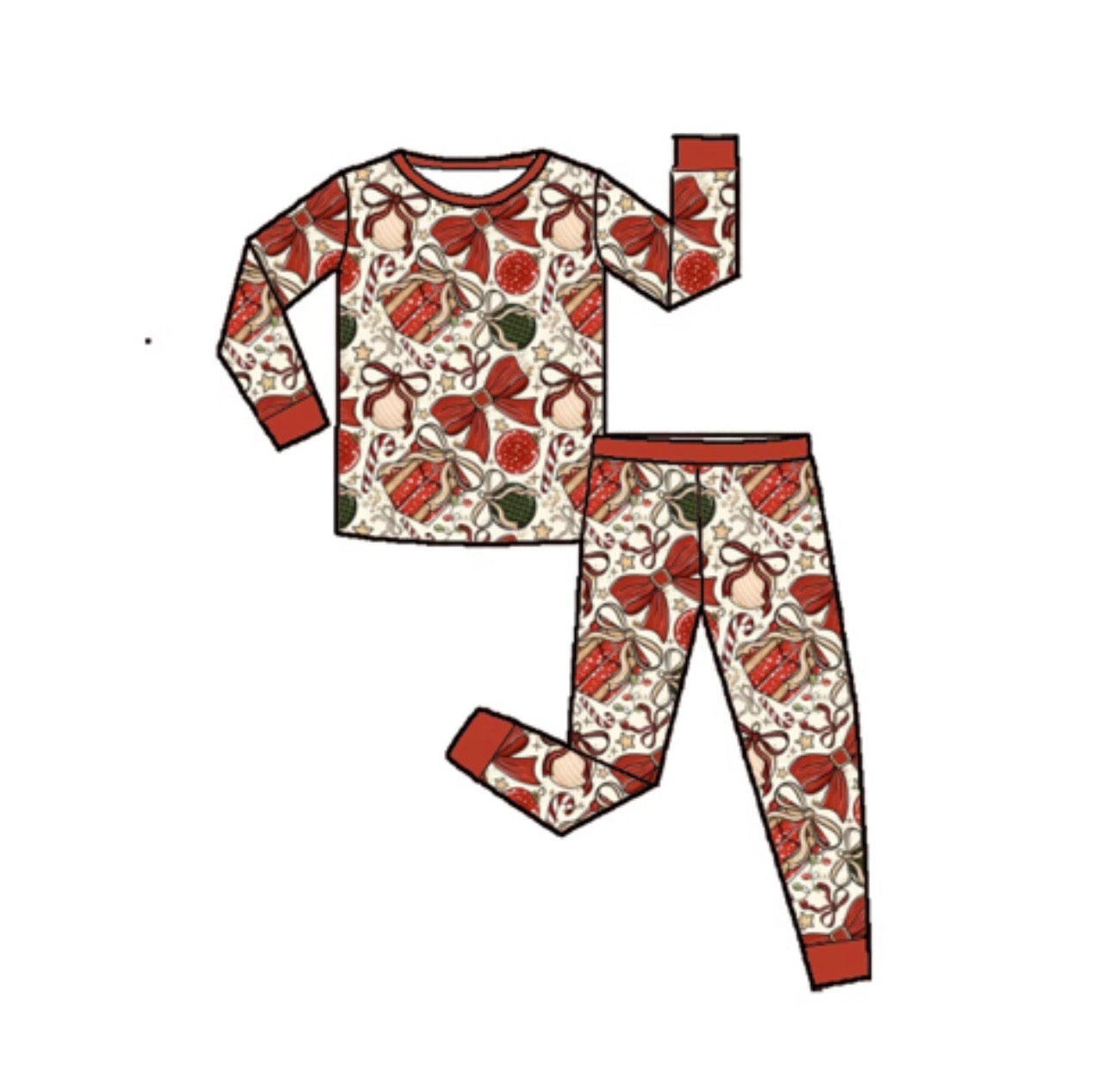 Coquette Christmas 2pc Set