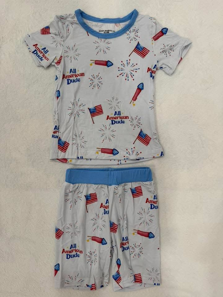 American Dude Shorts Set