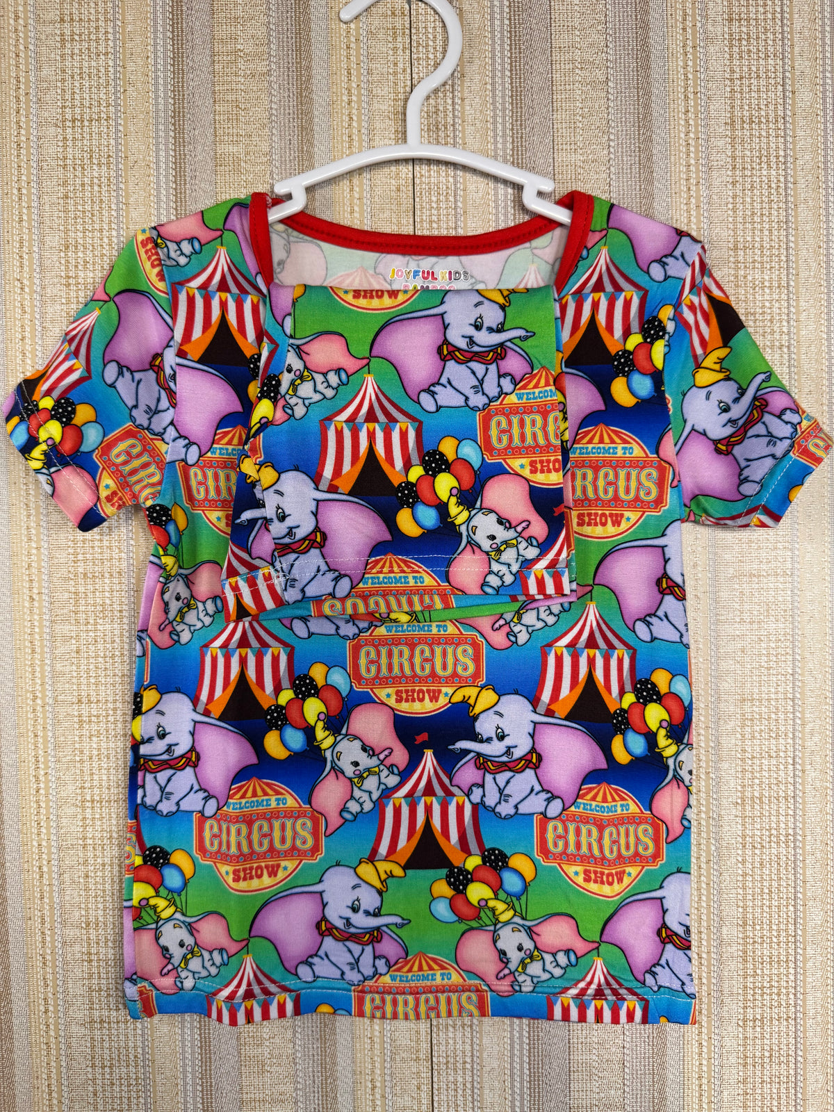 Circus Elephant Shorts Set