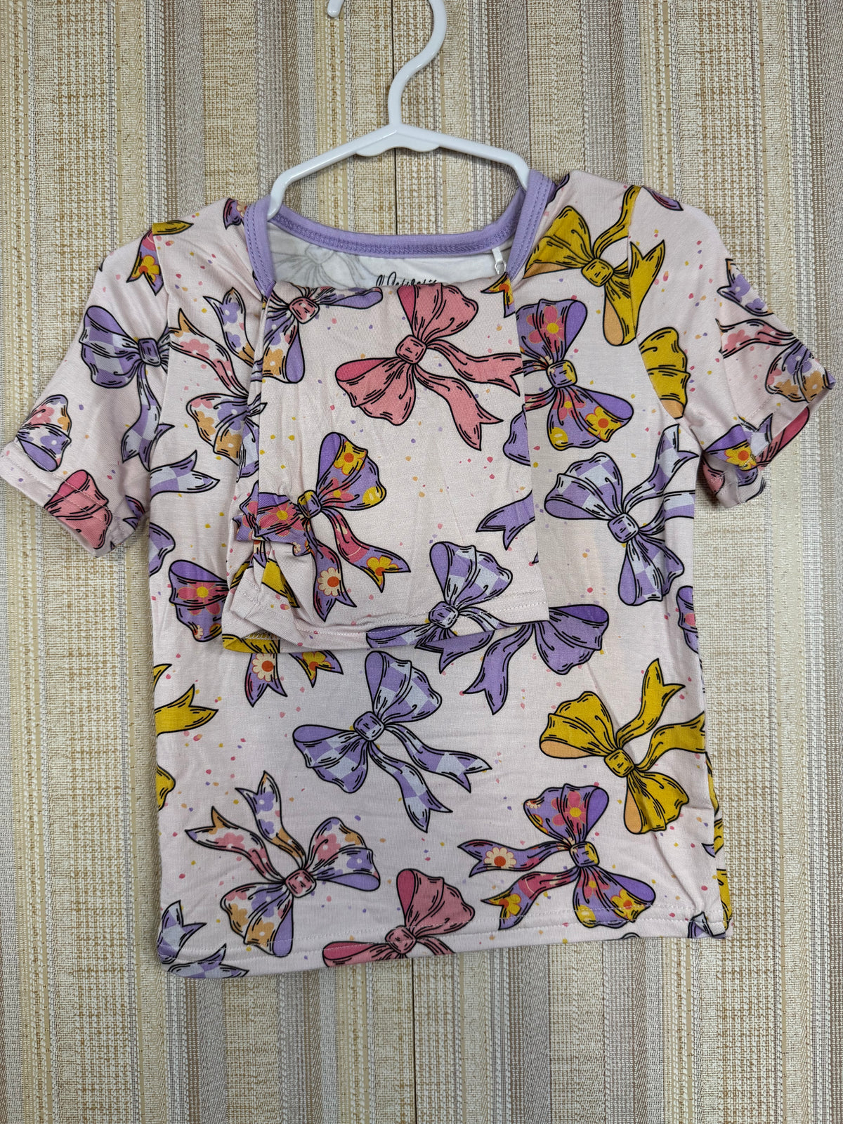 Bows Shorts Set